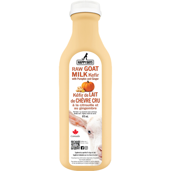 Happy Days Raw Goat Milk Kefir with Pumpkin 975ml