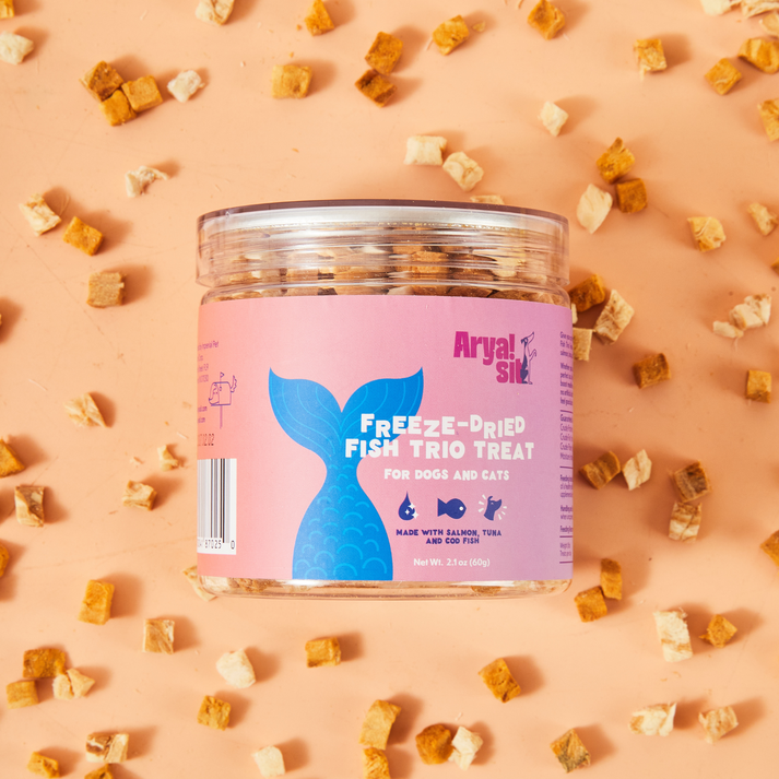Arya Sit! Freeze Dried Fish Trio 2.1oz