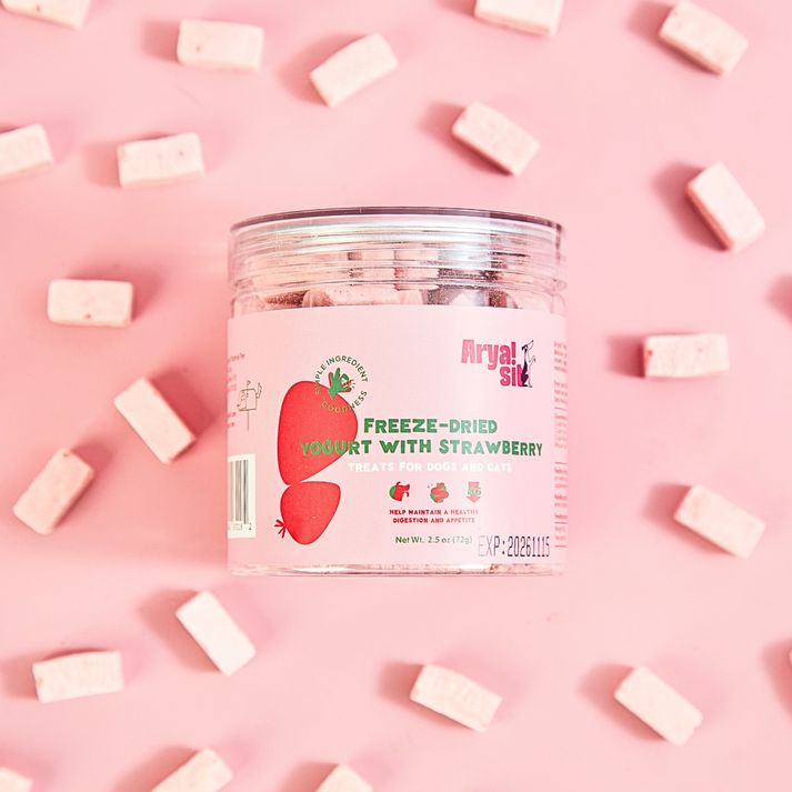 Arya Sit! Freeze Dried Strawberry Yogurt 3.5oz