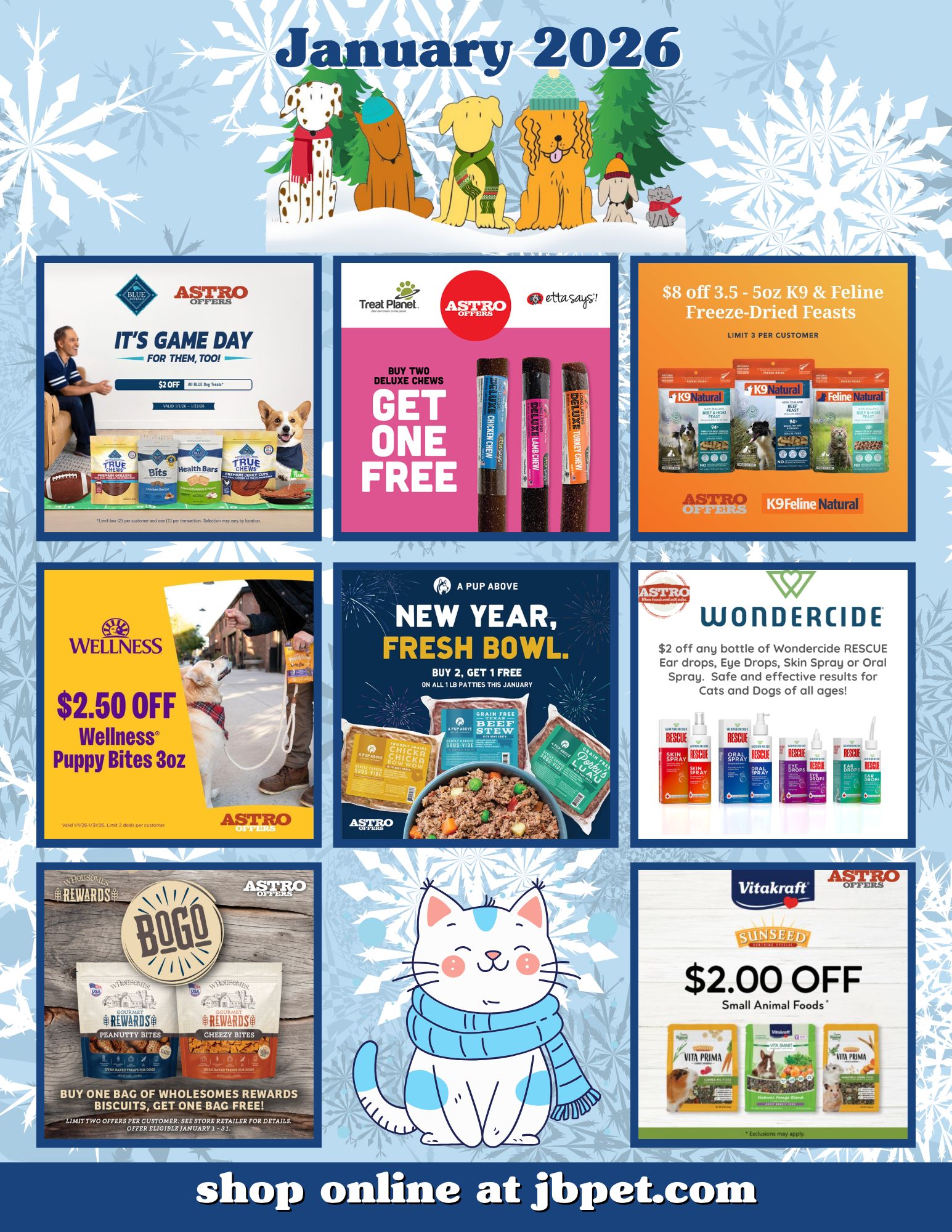 January 2026 Sale Flyer Page 1