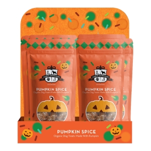 LORD JAMESON DOG PUMPKIN SPICE POPS 6OZ DISPLAY