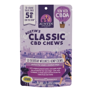 AUSTIN & KAT DOG CBD PREMIUM CHEW 5MG