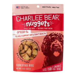 CHARLEE BEAR DOG NUGGETS HIP & JOINT BEARCUTERIE BITES 6OZ