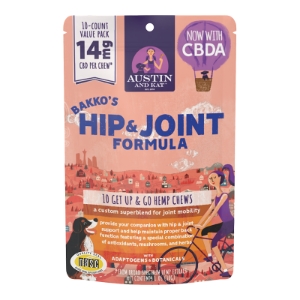 AUSTIN & KAT DOG HIP & JOINT CHEW 14MG