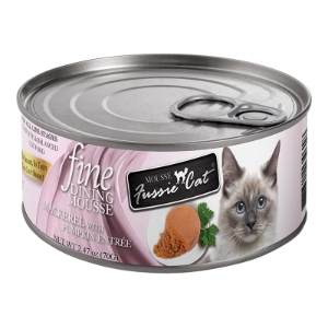 FUSSIE CAT FINE MOUSSE MACKEREL WITH PUMPKIN 2.47OZ