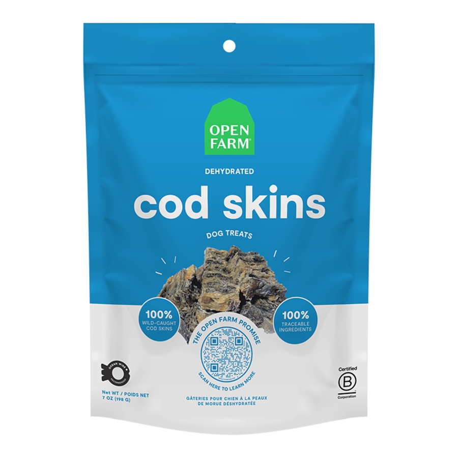 Open Farm Dehydrated Cod Skins