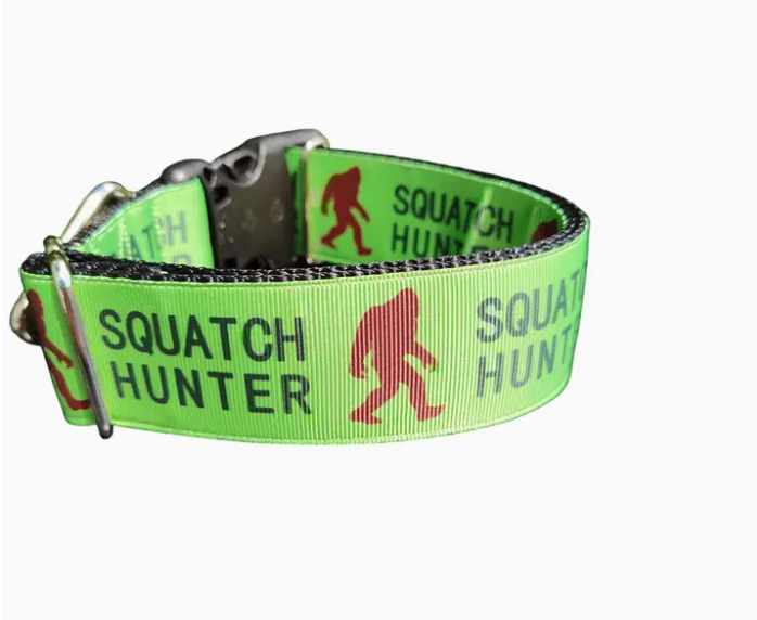 Doot's Pets: Dog Collar (Sqatch Hunter LG - Wide)