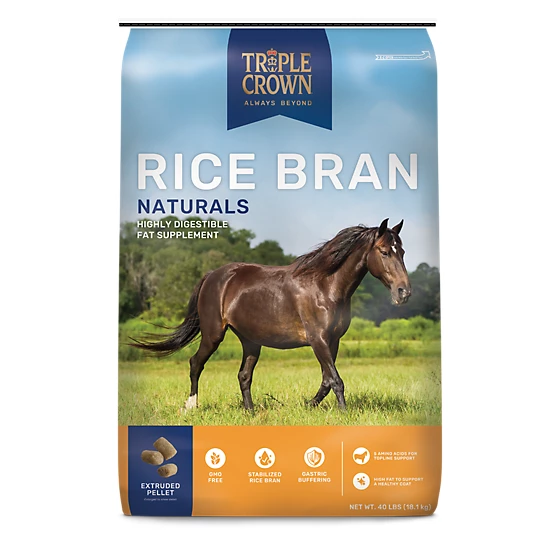 Triple Crown Rice Bran 40#