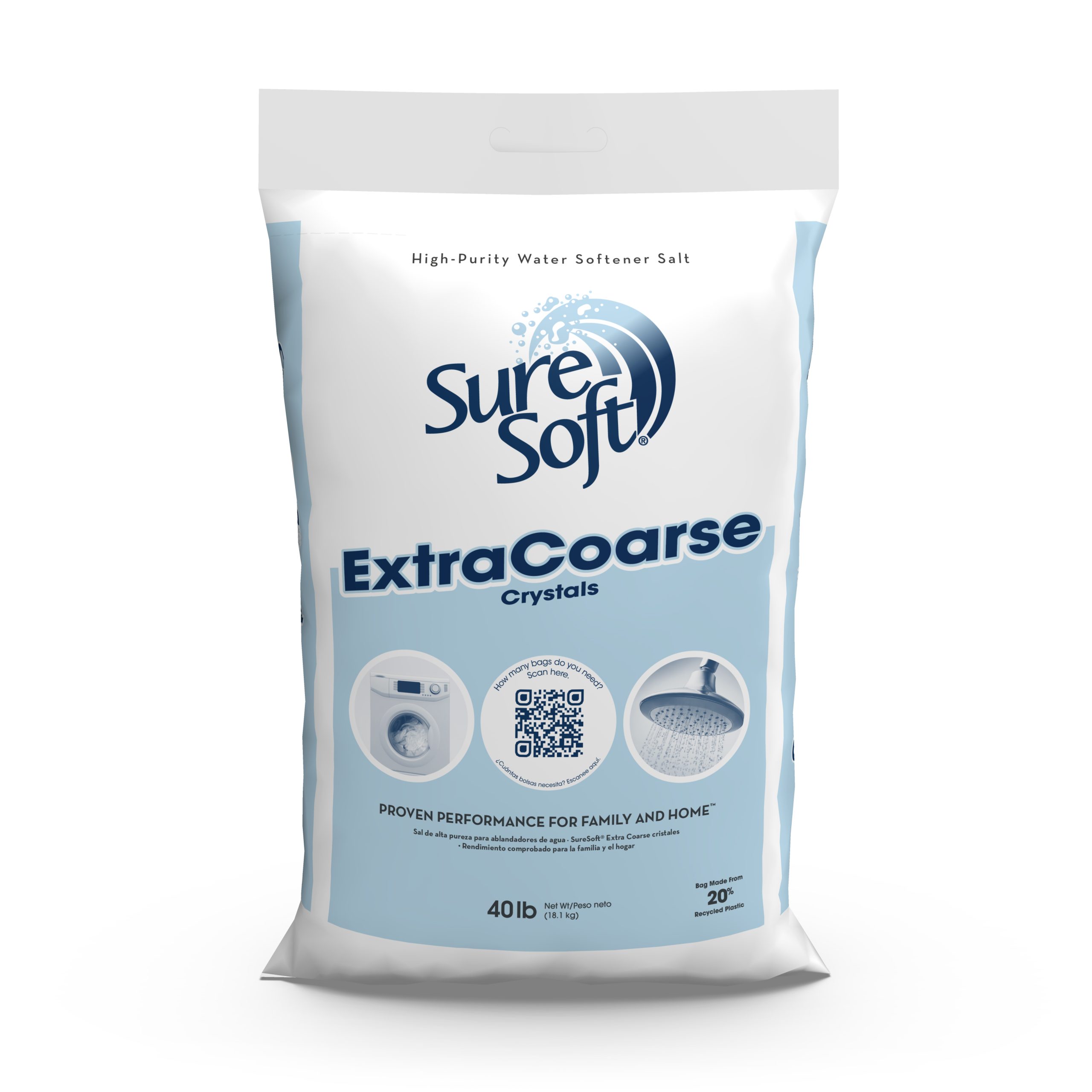 Sure Soft Water Softener Salt Extra Course (Crystals)