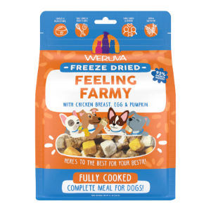 WERUVA DOG FREEZE DRIED FEELING FARMY FOOD 13OZ