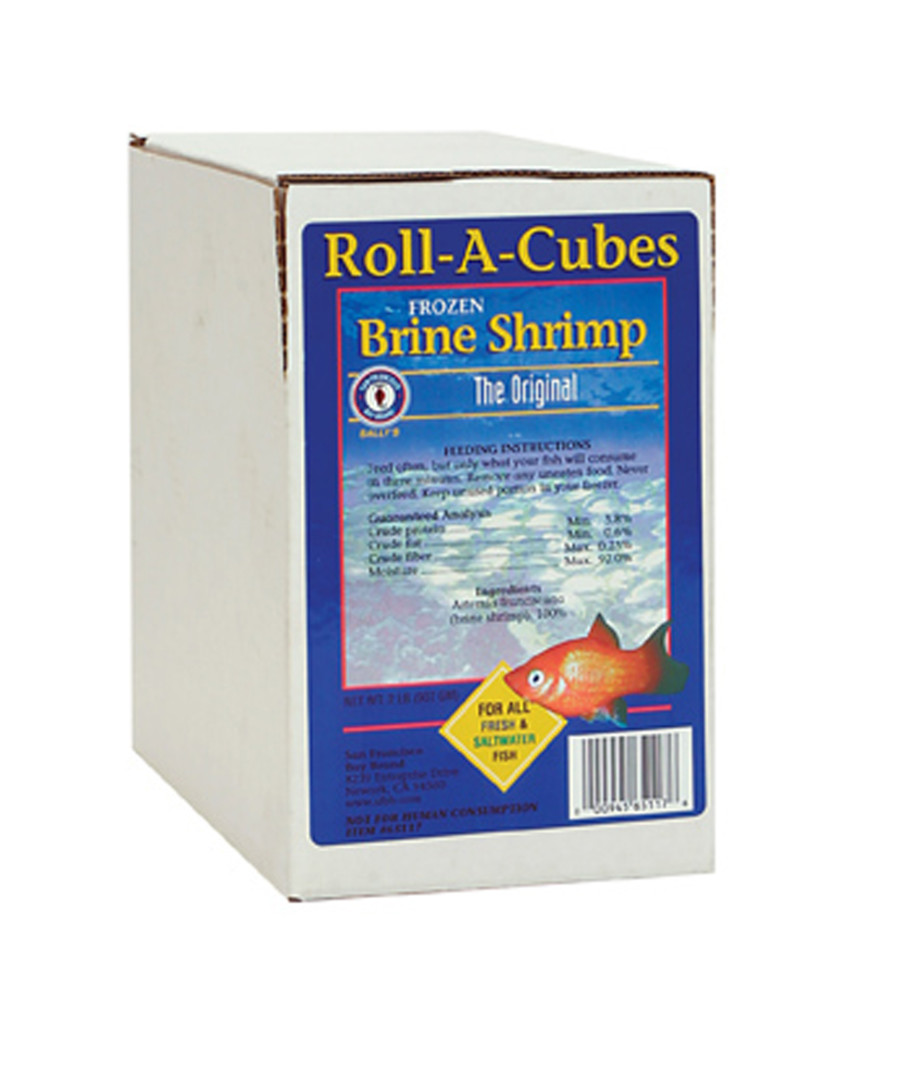 SFB FROZEN BRINE SHRIMP CUBES 2#