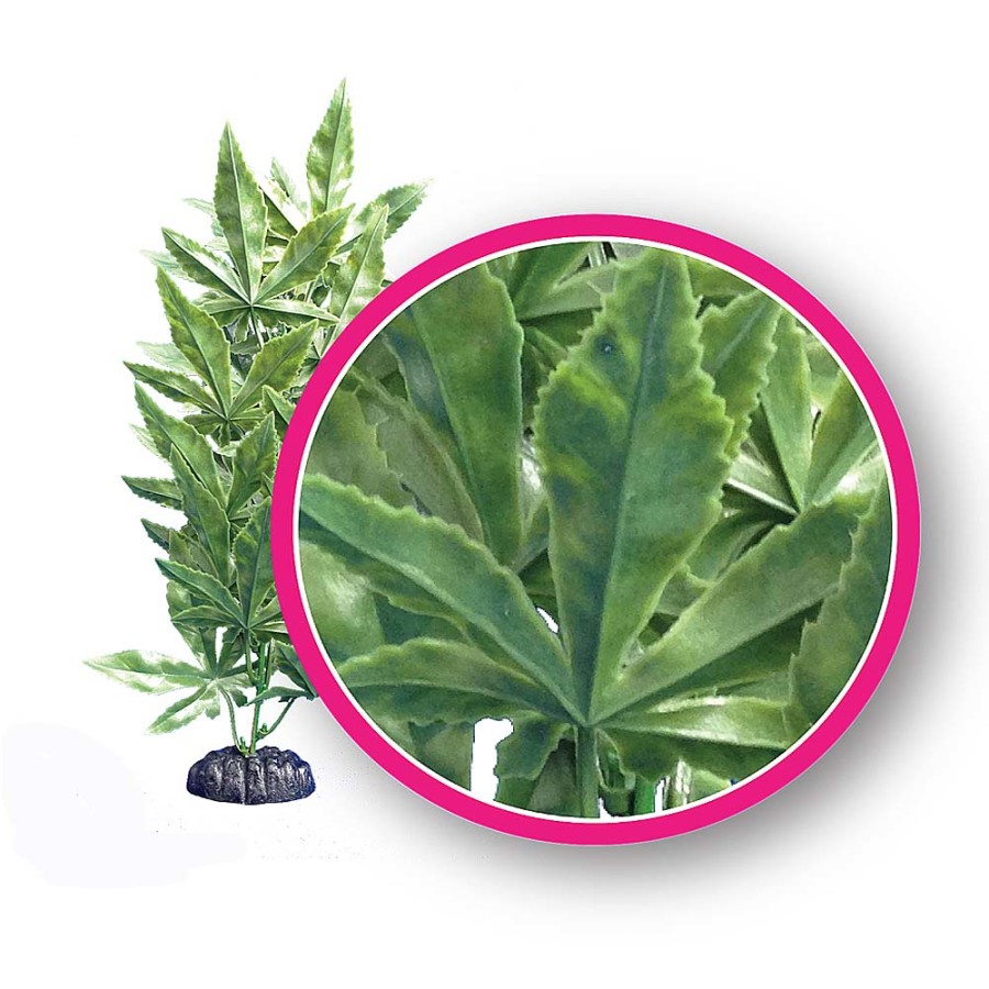 Weco Hash Aquarium Plant Green, 9 in