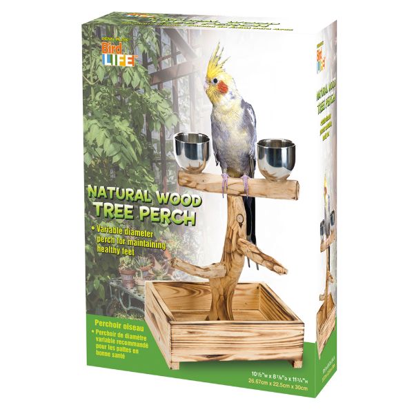 PP BIRD TREE PERCH S/M BIRDS