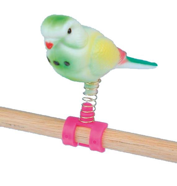 PP SMALL PLASTIC BIRD FOR PERCH