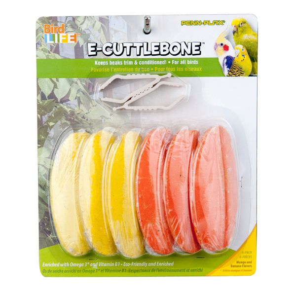 PP CUTTLEBONE MANGO/BANANA 6PK
