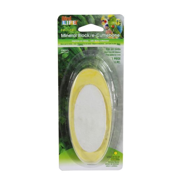 PP 2IN1 CUTTLEBONE & MINERAL BLOCK  BAN