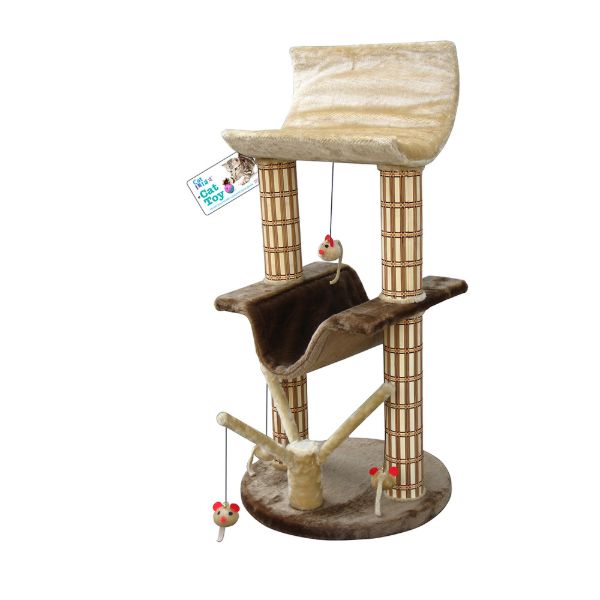 PP MULTI-LEVEL LOUNGER W/TREEPOST
