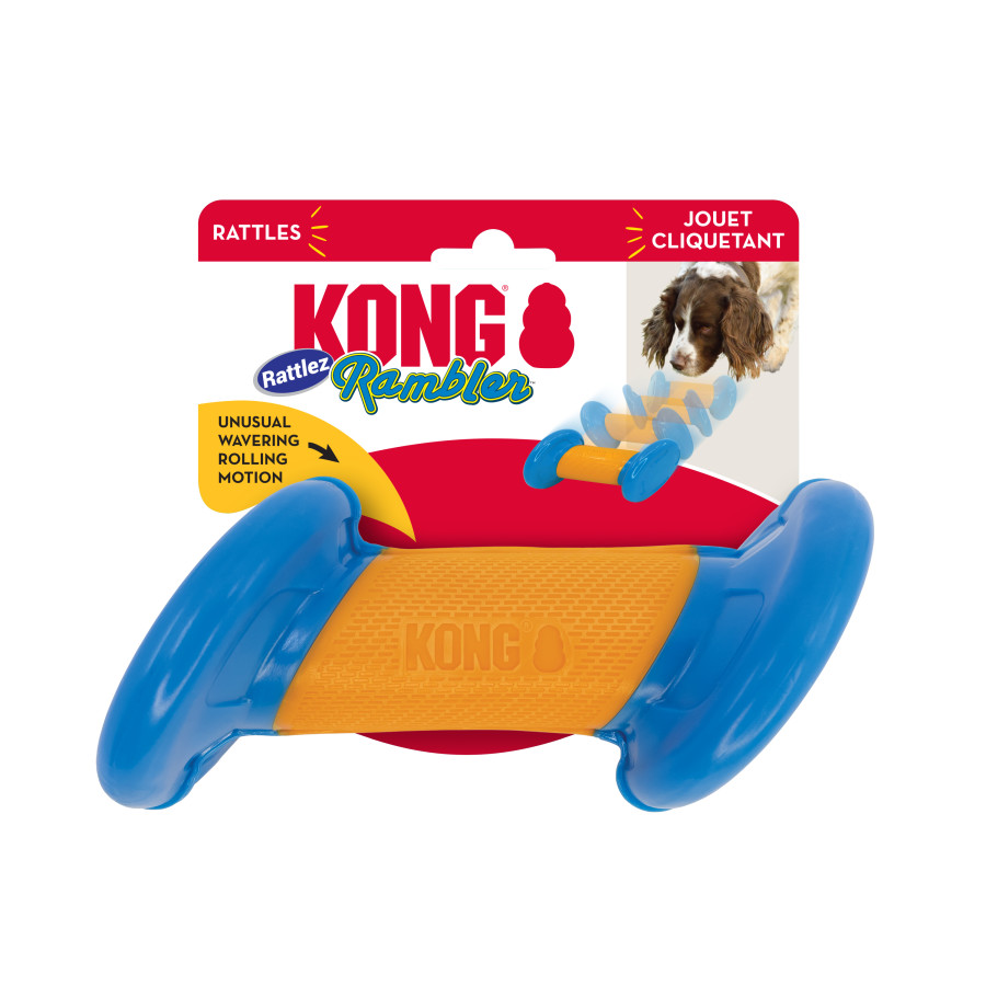 KONG RAMBLER RATTLEZ DUMBBELL LG