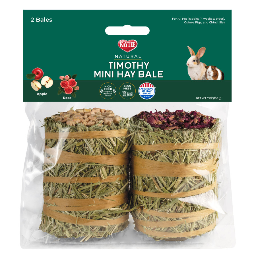 KT F&F MINI HAY BALES APPLE/ROSE 7Z-2PK