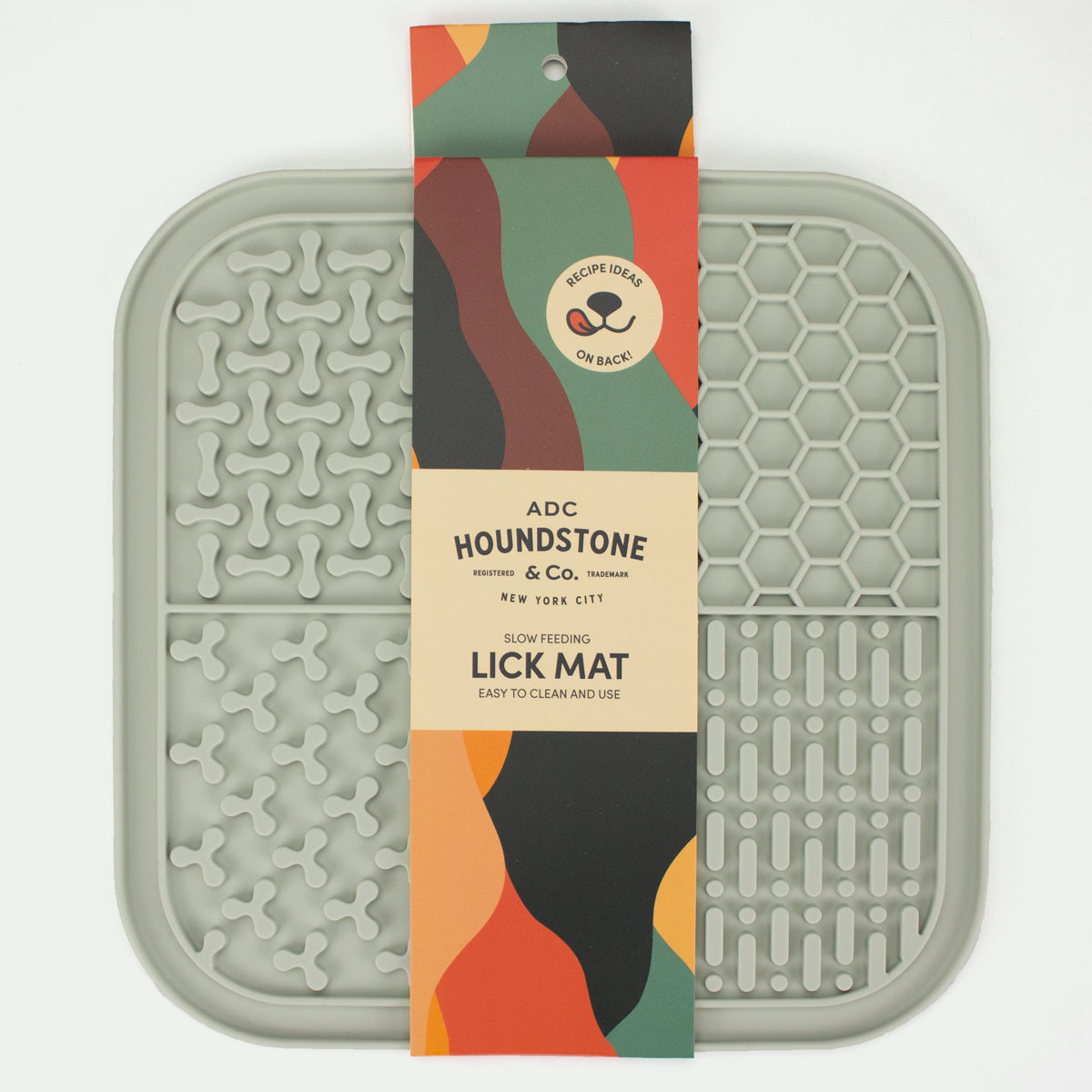 ADC Houndstone& Co/Dog Lick Mats - Sage
