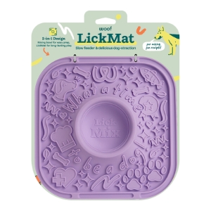 Woof Dog Lickmat, Purple