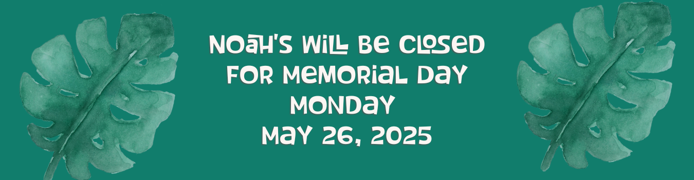 Closed for Memorial Day