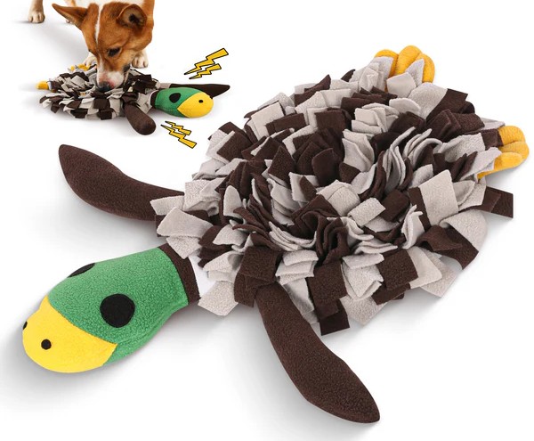 Squeaky Duck Snuffle Mat