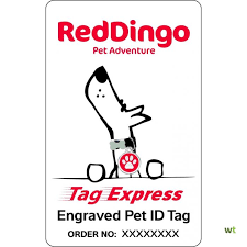Red Dingo ID Tag Express Card