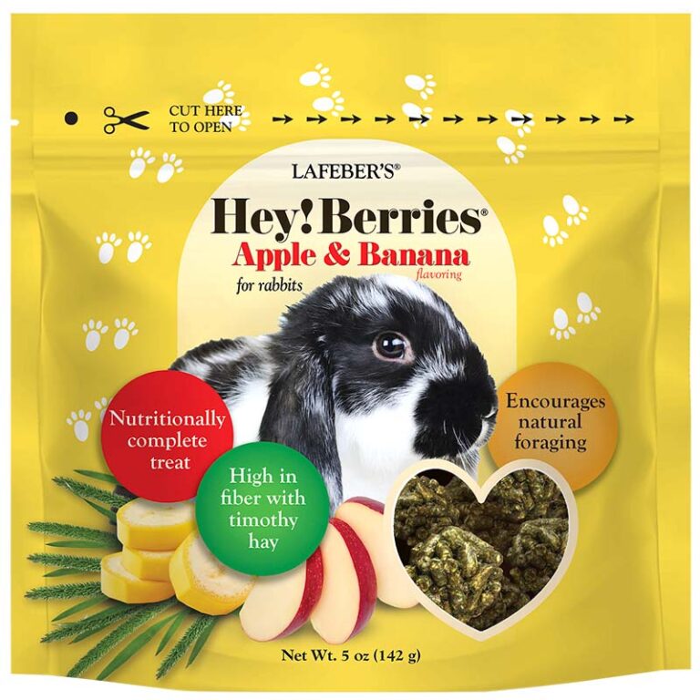 Lafeber Hey! Berries Apple & Banana For Rabbits