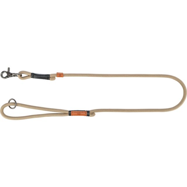Trixie- Riverstone Leash Sand/Black S-M