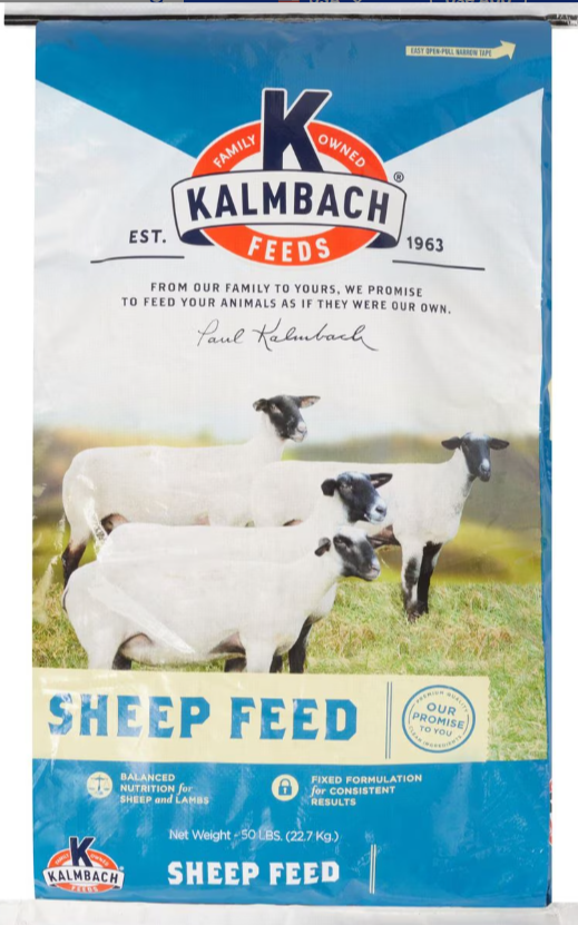 Kalmbach All Natural15% Ewe Maintainer Sheep Feed 50lbs