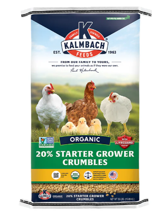 Kalmbach 20% Organic Chick and Meatbird Starter