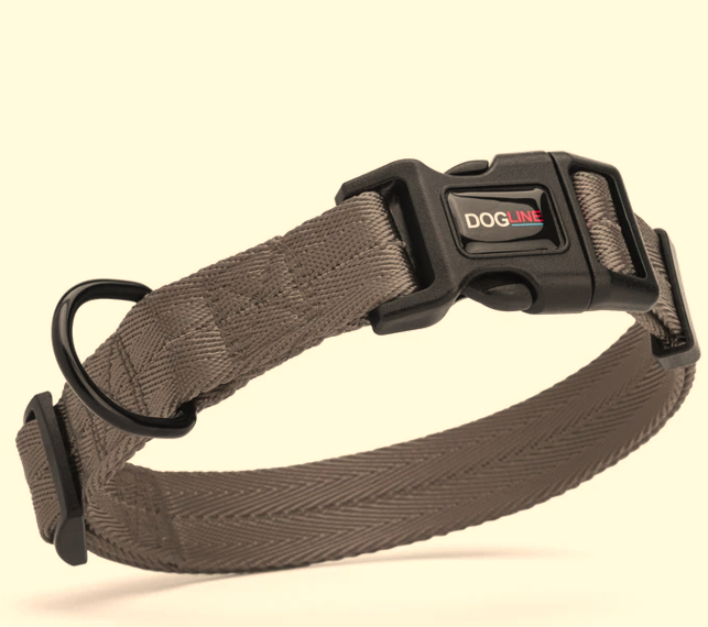 Dogline Nylong Flat Dog Collar 3/4 inch