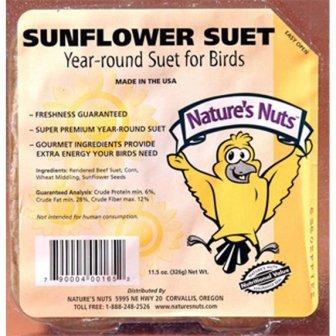Chuckanut Natures Nuts Sunflower Suet
