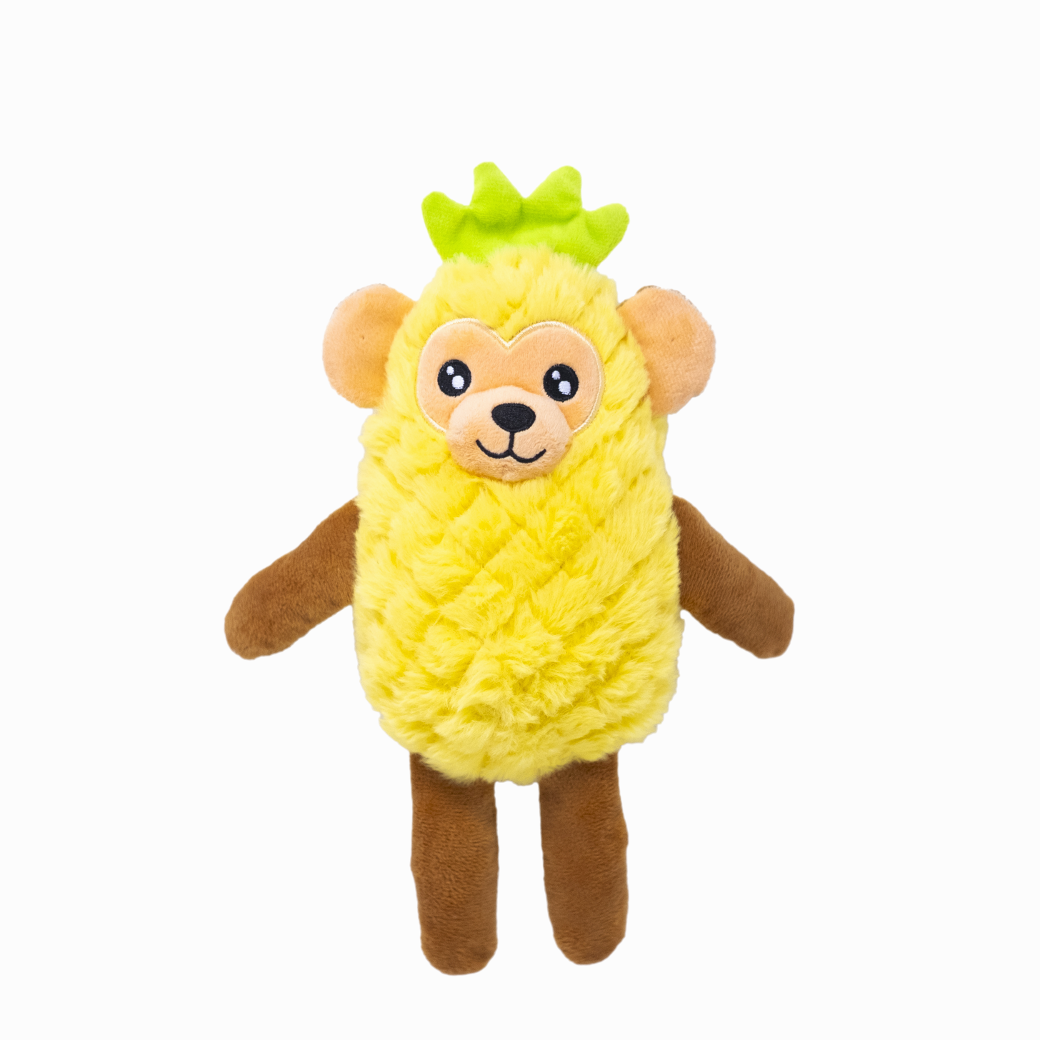 Fikas Freaky Friends Pineapple Monkey Dog Toy