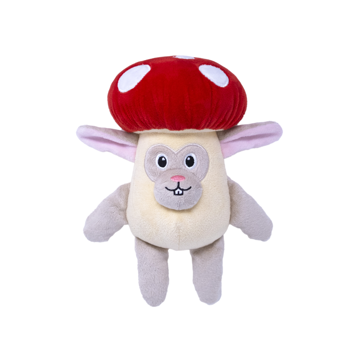 Fikas Freaky Friends Mushroom Bunny Dog Toy