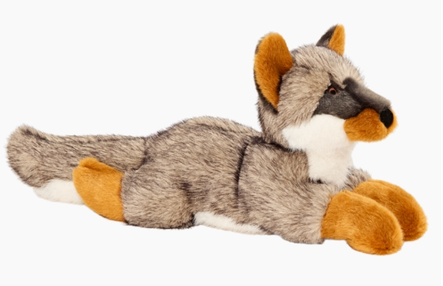 Fluff & Tuff Sterling Fox Dog Toy, Large (Size: Large)