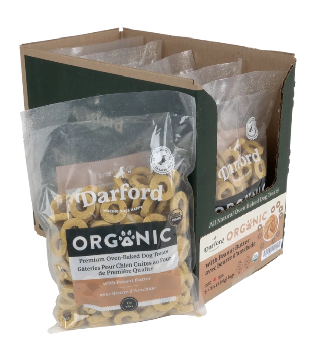 Darford Organic Peanut Butter Treats 1lb
