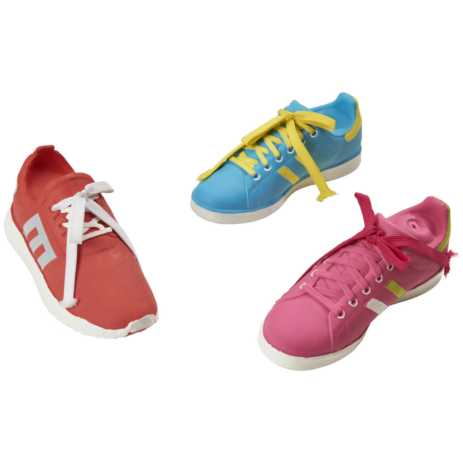 Spot Latex Shoe Chew Toy, Asst 9in