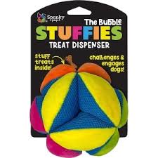 Spunky Pup The Bubble Stuffies Treat Dispenser