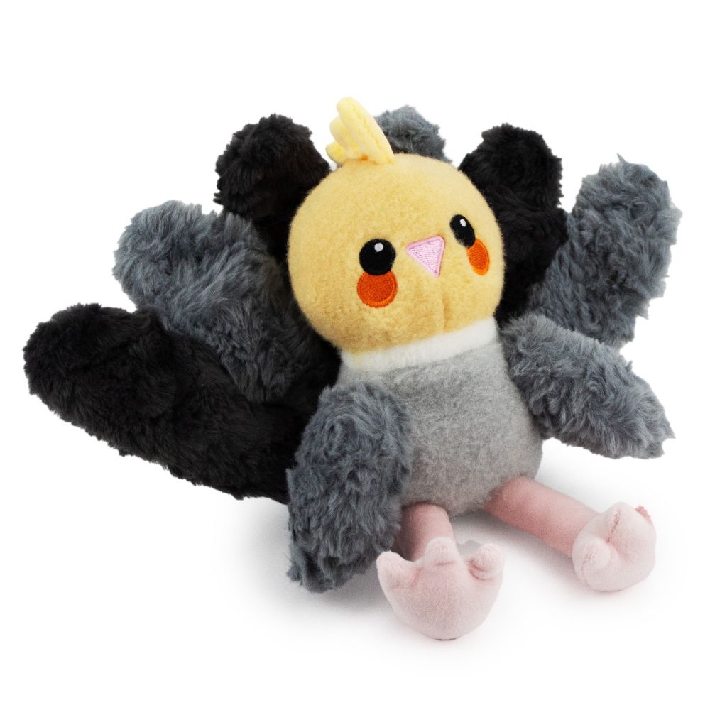 Giftable World Neil the Cockatiel w/Squeaker Ball & Crinkle 9"