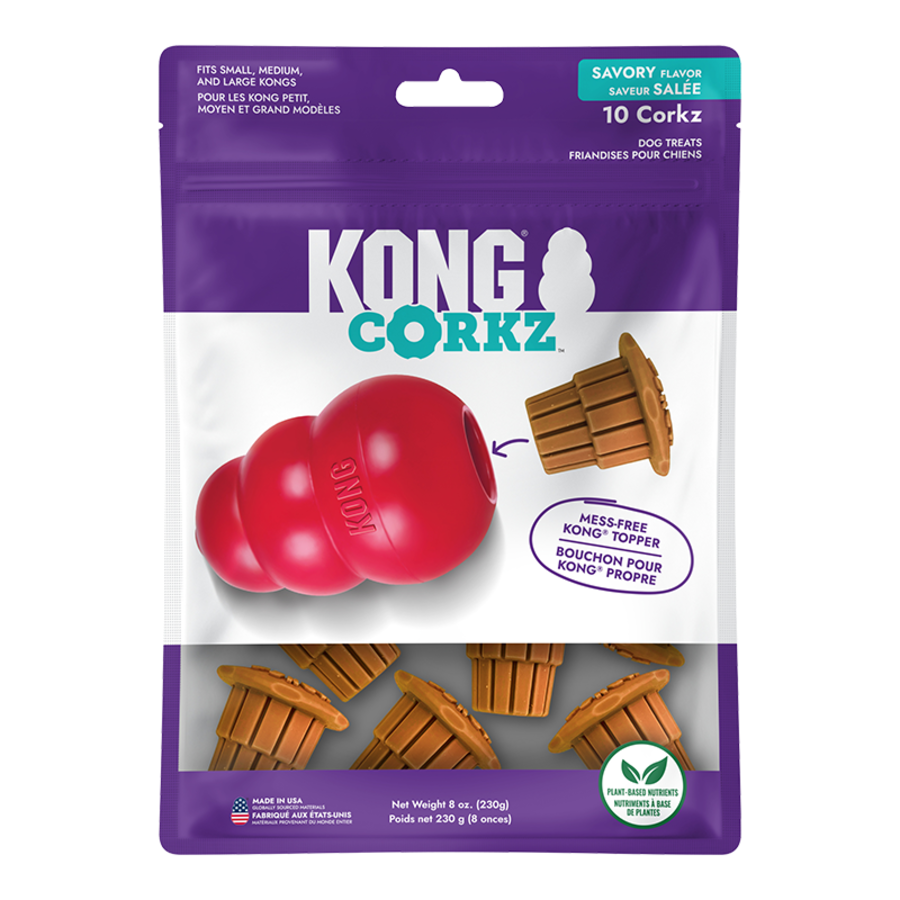 KONG DOG CORKZ 8OZ