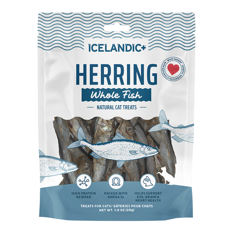 ICELANDIC CAT HERRING WHOLE FISH 1OZ