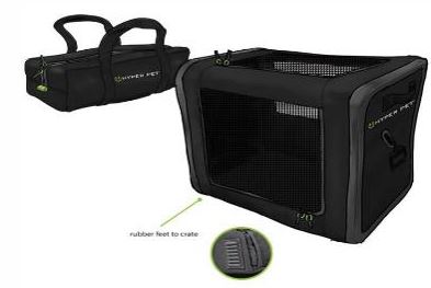 HPET SOFT CRATE BLK LG