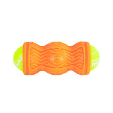 Outward Hound Tennis & Treat Orange Dog Toy