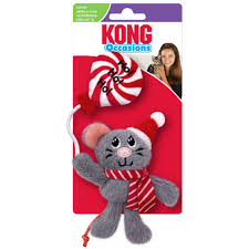 Holiday Kong Mouse Cat Toy