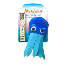Meowijuana Get Tangled Floppy Octopus Catnip Toy