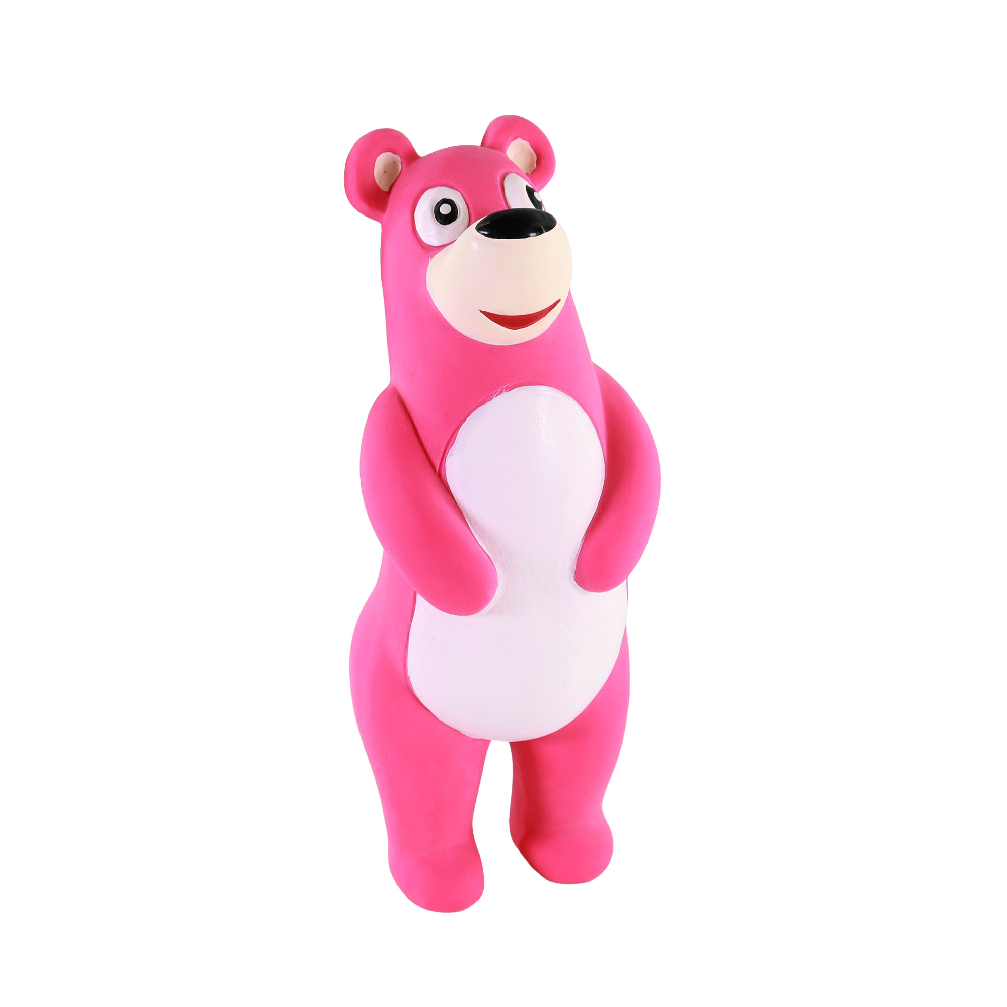 Rascals by Coastal Latex Dog Toy, Cheeky Bear, 7"