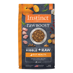 INSTINCT DOG RAW BOOST GRAIN FREE GUT HEALTH WITH REAL CHICKEN 3.5LBS