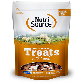 NutriSource Soft & Tender Lamb Treats, 14-oz